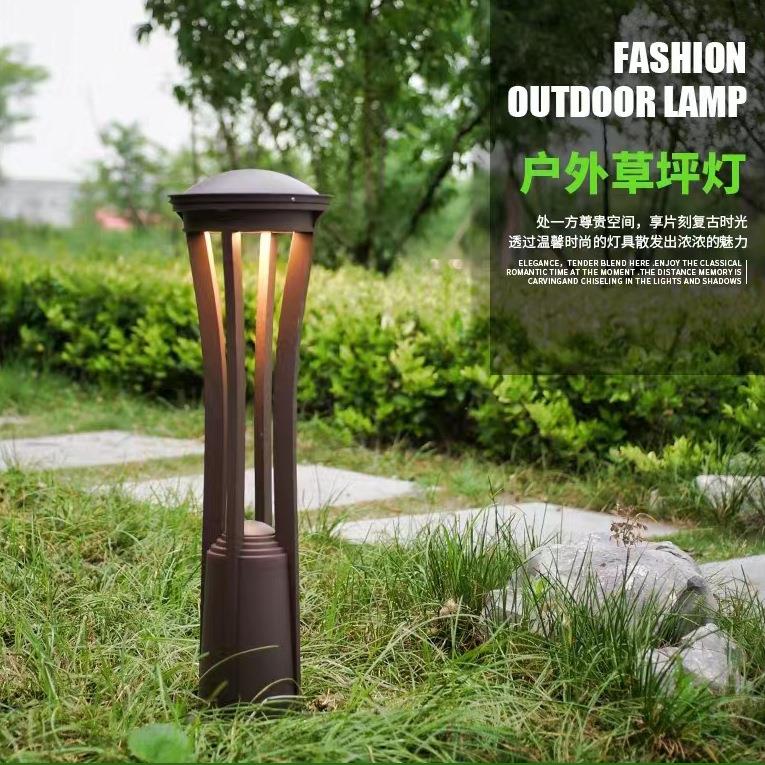 led户外防水草坪灯现代小区园林景观别墅花园庭院草地地