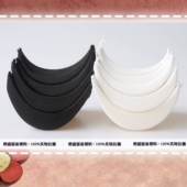 海绵垫肩女士西装 加厚肩垫礼服模特假人直角肩大衣外套防溜肩需缝