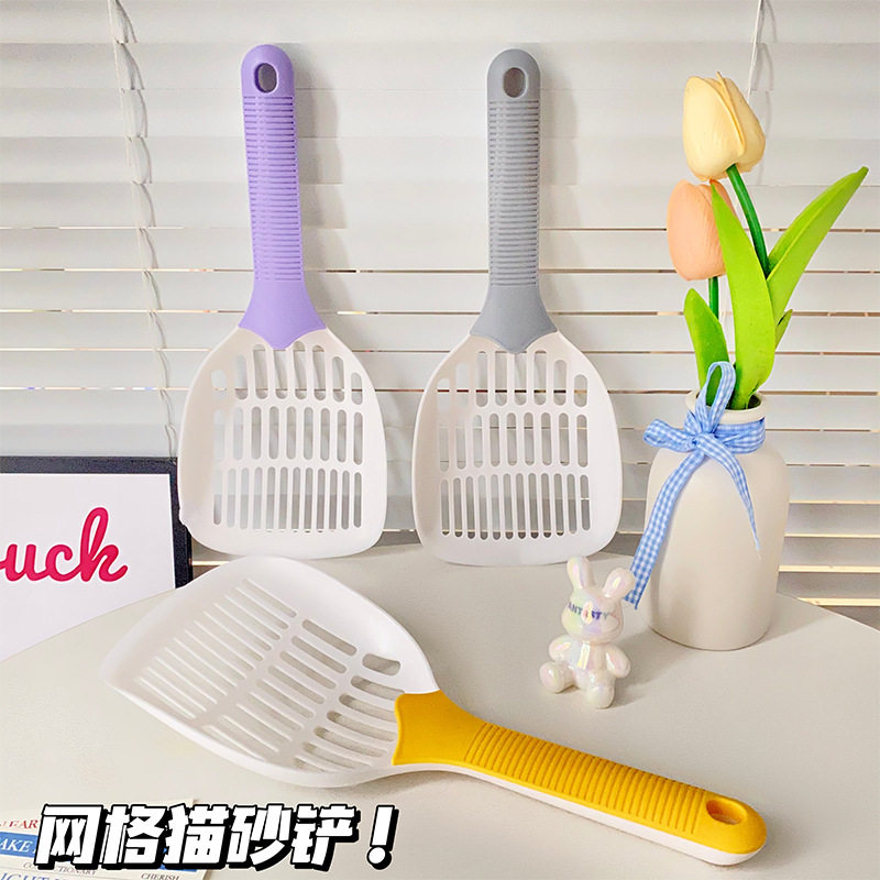 猫砂铲猫屎铲塑料三合一猫铲屎铲子铲屎神器混合砂豆腐猫砂专用铲