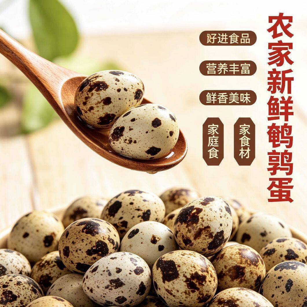鹌鹑蛋新鲜50枚鹌鹑蛋正宗清水火锅麻辣烫食材(正宗农家养殖)