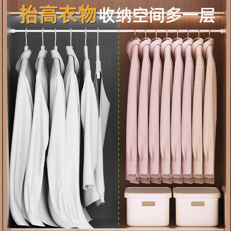 短颈植绒衣c架家用挂衣无痕防滑防肩角衣撑2024新款加粗加大晾衣