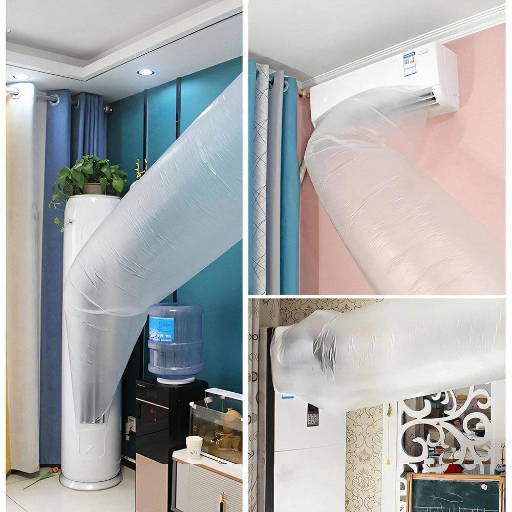 空调导风袋出风口转移神器吹风口一分二分流管加厚传送带立式移动