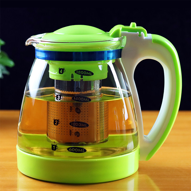 玻璃茶壶内胆过滤功夫泡茶壶大号单壶耐热花茶壶红茶茶具套组