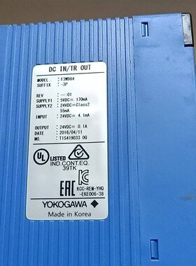 横河PLC模块 F3WD64-3P 拆机 成色如图 功能