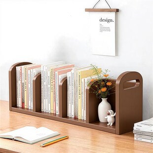 桌面书架储物架办公室文件储物架桌面书柜小书柜学生书柜