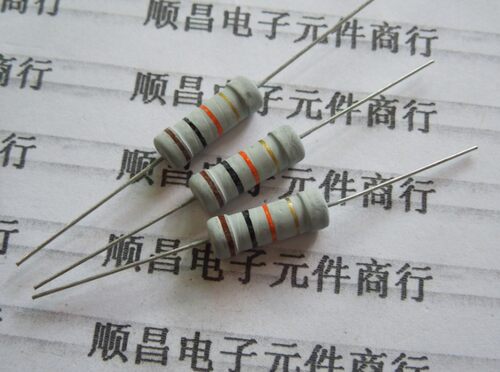 2W 碳膜电阻 电阻 金属氧化膜电阻 18R (1包200个) 18欧