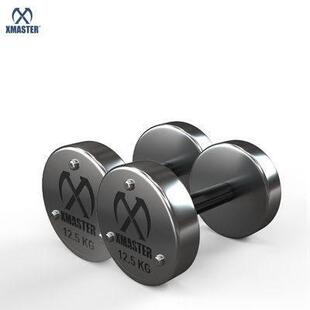 德国品质Xmaster哑铃电镀哑铃纯钢防锈哑铃男子健身家用哑铃无臭