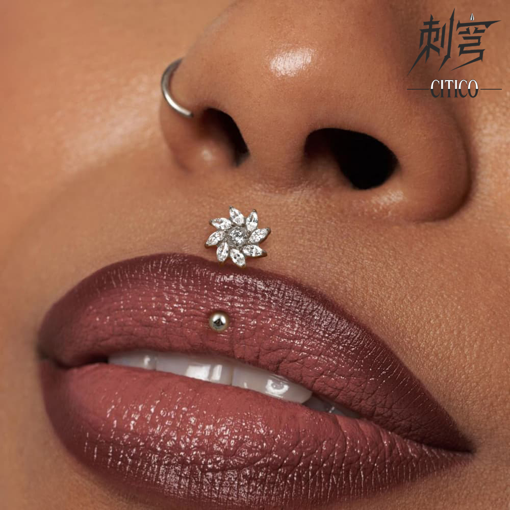 刺穹CITICO钻石花耳钉