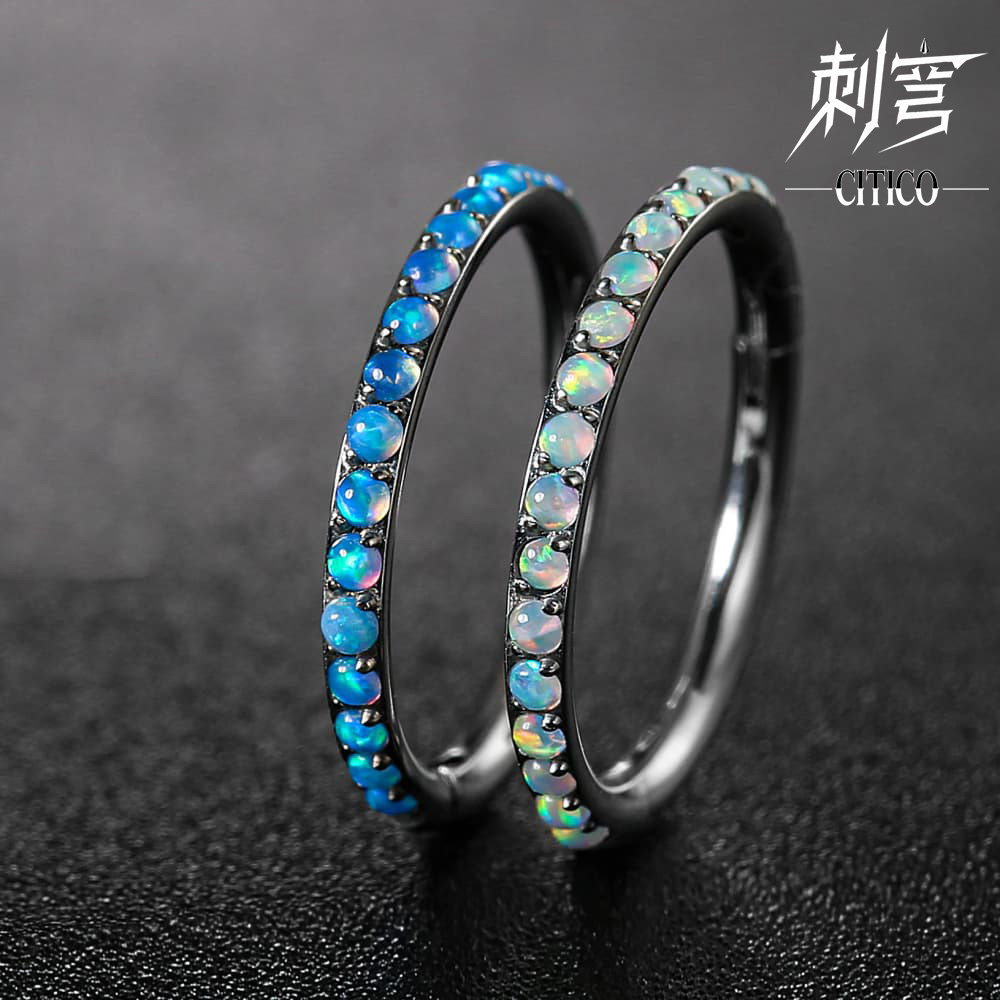 CITICO穿刺澳宝钛防过敏耳环
