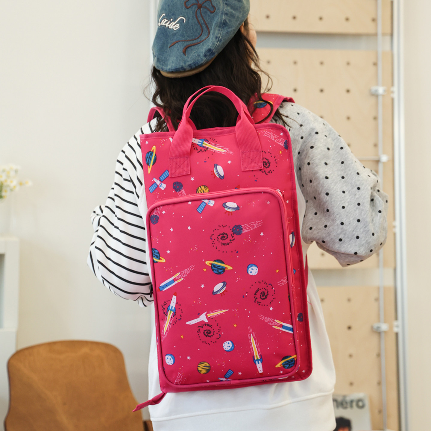 明佳鼓棒包加厚双肩架子鼓棒包成人儿童便携鼓槌套袋可装A4文件夹