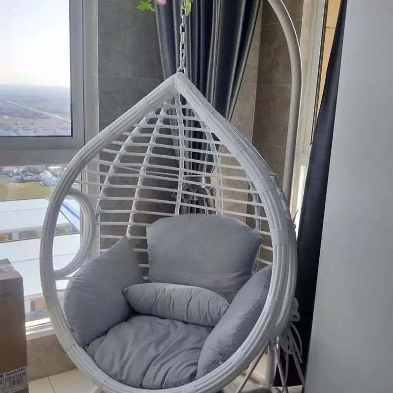 摇篮椅秋千吊椅室内家用吊床阳台吊篮摇椅卧室户外懒人鸟巢藤椅
