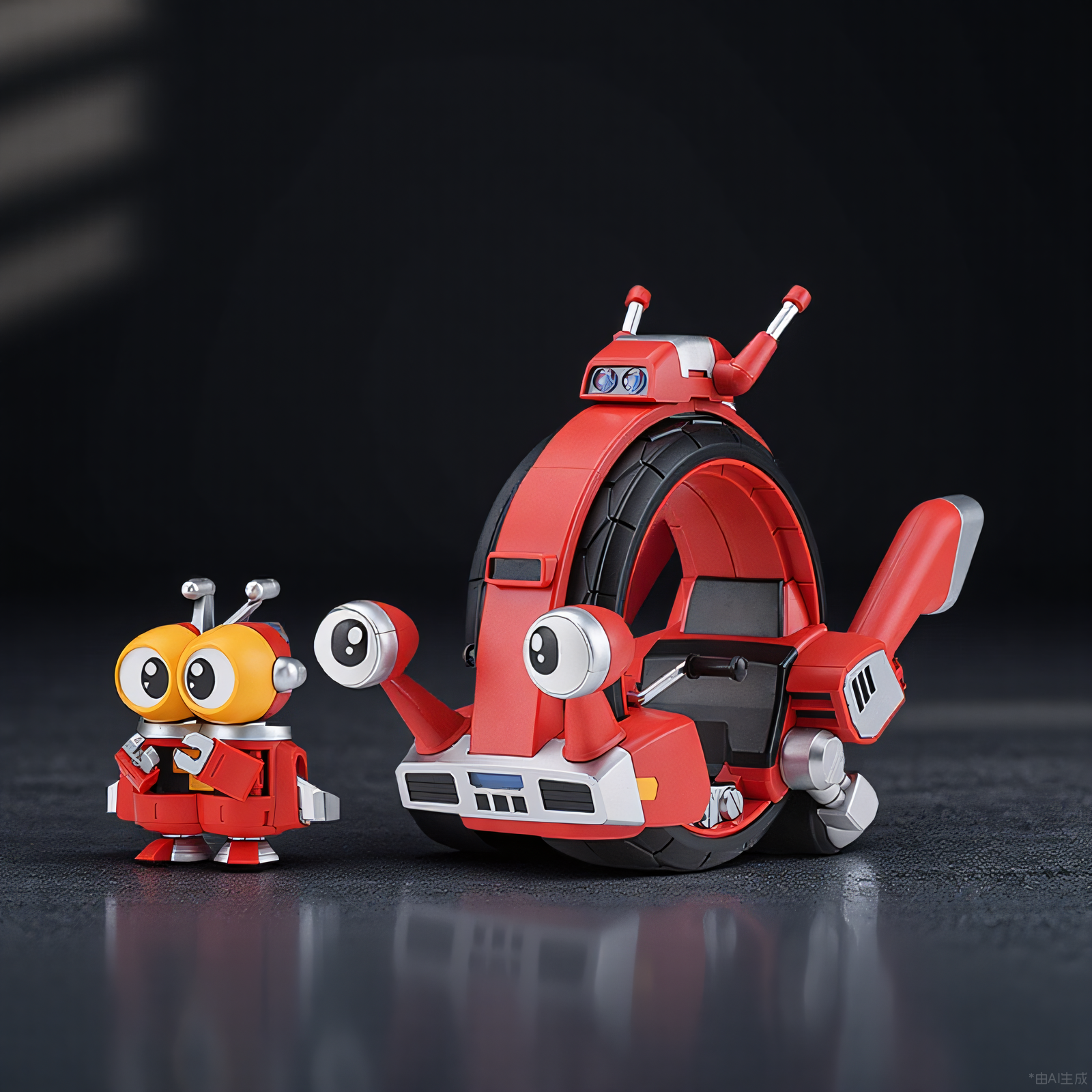 【正品现货】MINISO名创优品橘猫工业铁甲小宝第四弹模型益智摆件