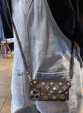 坎宁安插卡包适用OPPOReno15pro手机壳reno15零钱包15pro斜跨14pro挂绳13插卡套11背带10se大容量7P镜头精孔