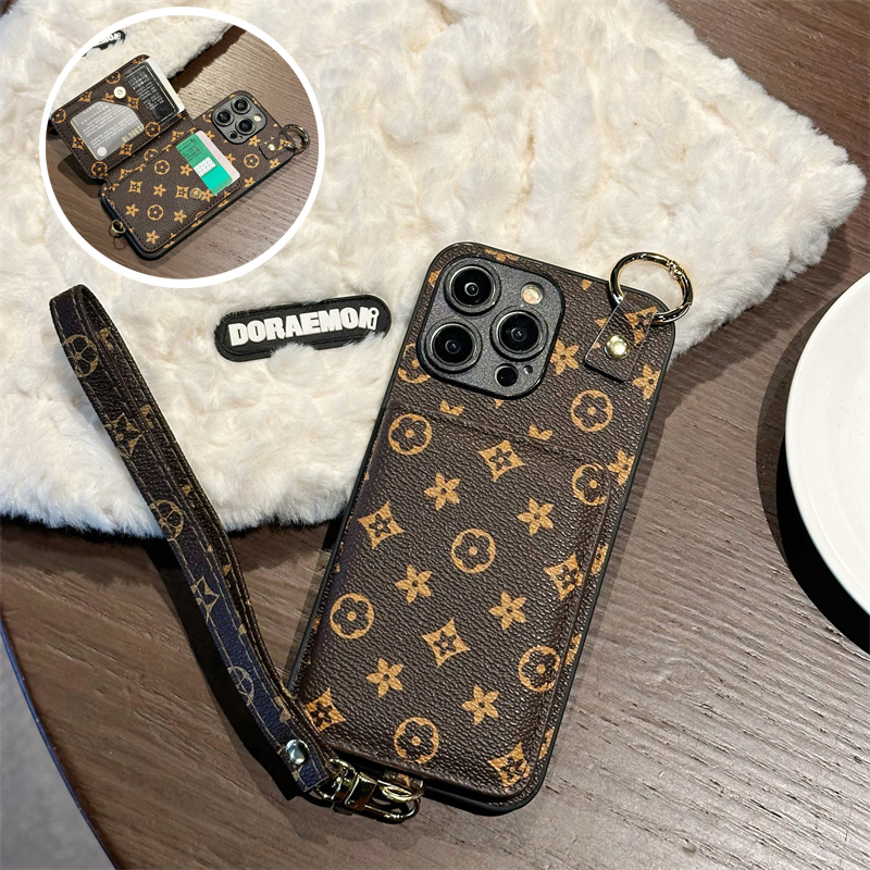 坎宁安适用于红米K80PRO手机壳K80冠军版商务皮套K80E手提绳K70s男女K60Ultra电竞门禁卡k30零钱包k40保护套