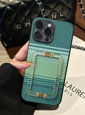 坎宁安适用于苹果16手机壳iphone15promax折叠17支架14plus凯夫拉13懒人11商务xs碳纤维XR小众7保护套8P防摔