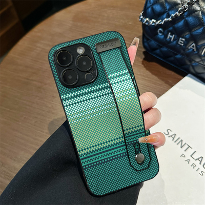 坎宁安适用于realme真我12手机壳GT6腕带11Ultra支架10Pro凯夫拉Neo6SE碳纤维Q3/Q5复古C3版小众XT男女保护套