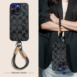 适用华为荣耀畅享70pro手机壳60x手机挂绳80se斜跨绳x50Z全包v40i防丢5G背带x7a小众X9B简约畅玩30编织绳防摔