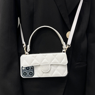 适用oppoR17手机壳15梦境版 oppo菱格r9钱包r9p女 春夏插卡r11小香风r9s手提包11plus斜挎绳15梦境防摔r15x时尚