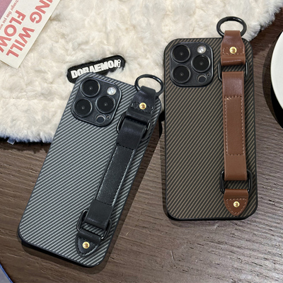 坎宁安适用于realme12pro手机壳14手腕带真我GT2凯夫拉11Pro碳纤维Neo6se支架Q3男女Neo闪速版GT2大师探索版