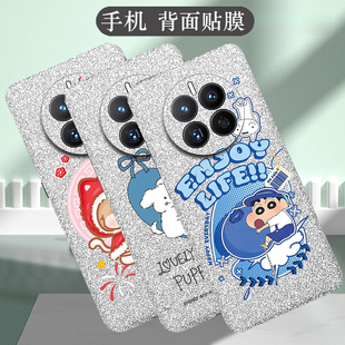 坎宁安适用于华为mate70手机膜mate60RS卡通彩膜50pro闪钻40贴膜P70可爱贴纸mate70pro+镜头膜50E蜡笔小新