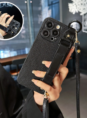 适用于三星Fold6手机壳折叠屏Fold5手腕带4/3斜跨绳GalaxyFold2小众W25保护套支架W24/23典藏版复古创意时尚