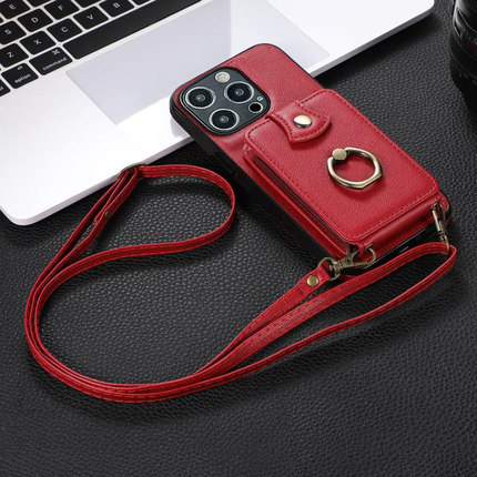 坎宁安适用于oppo FindX8pro手机壳Findx7pr新年红x5商务卡套findx6零钱包k11挂绳x3背带式K10x欧美k12挂绳