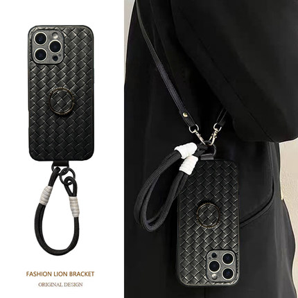 坎宁安适用于红米Turbo4手机壳13/12支架note14pro+斜跨绳11E手绳10se背带9/8pro夏款7小众13C防摔10x保护套