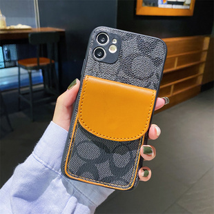 卡槽适用vivoS30手机壳S30Pro插卡S30Promini零钱包S20门禁S19pro卡包S18公交卡S17e皮质S16防摔S15创意时尚