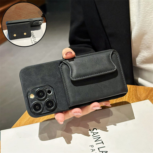 坎宁安适用于oppo FindX8pro手机壳Findx7pr插卡套x5卡夹findx6商务k11支架x3放卡K10x小众k12皮套简约防摔