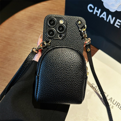 适用小米POCOF6PRO手机壳F6手机包F5Pro背带斜挎F5零钱包F4Gt插卡F3女款F2Pro公交卡套F1小众f2旅游防摔创意