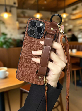 坎宁安适用于一加Ace3pro手机壳1+12手腕带1+13斜跨绳10Pro支架11/6t/Ace荔枝纹9RT复古3V防摔7tpro保护套