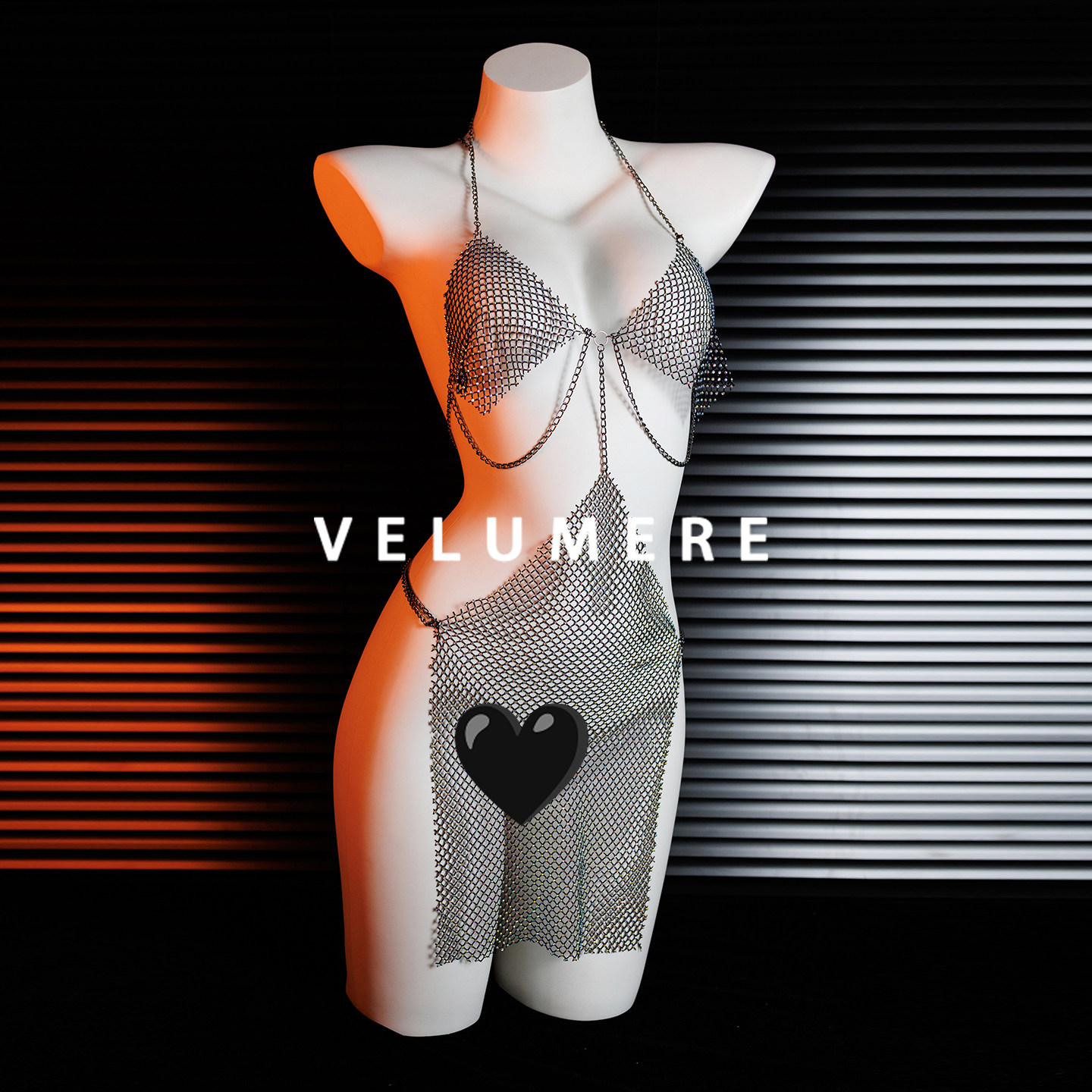 雾岛「冰晶玉洁」性感渔网链条透明连衣裙闪亮璀璨纯欲风挂脖内衣,女士内衣/男士内衣/家居服,内衣配件,淘宝优惠券,粉丝福利购,淘宝优惠卷