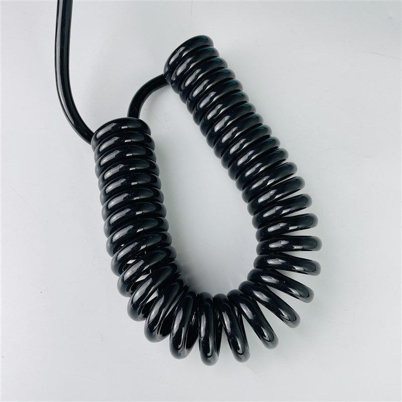 弹簧线2/3/4/5/67芯弹簧r电源线伸缩螺旋线0.5/0.75/1/1.5/2.5平