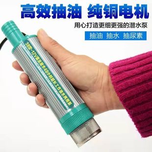 抽油泵电动小型12vm24v220v伏水泵柴油泵油抽子抽油神器加油泵38