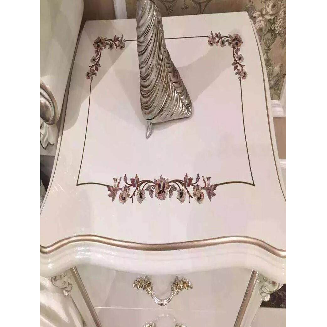 水移画贴纸家具贴花橱柜门餐桌装饰画抽屉欧式对角小贴花贝壳印花