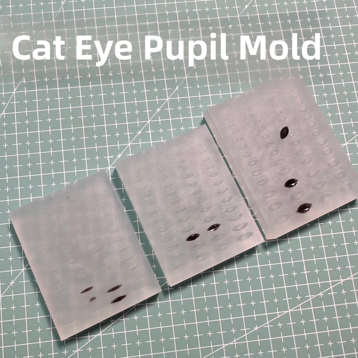 bjd眼珠自制猫眼兽瞳现货眼睛模具娃娃树脂眼模具材料图片