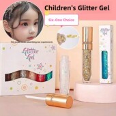 六一儿童节彩妆亮片啫喱眼妆闪片闪粉免胶水舞台妆化妆眼影亮晶晶