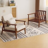 设计师沙发椅阳台单人椅家用客厅椅复古卧室书房休闲懒人躺椅