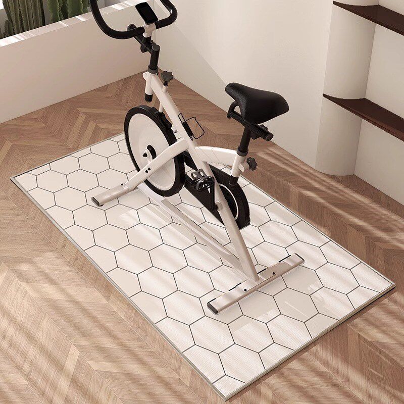 跑步机垫子动感单车地垫静音减震滑垫隔音地毯健身地毯