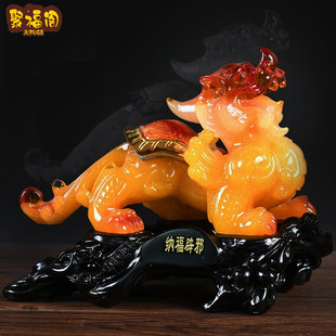 招财貔貅财位乔迁家里客厅皮丘吉祥物开业装饰品家中貔恘