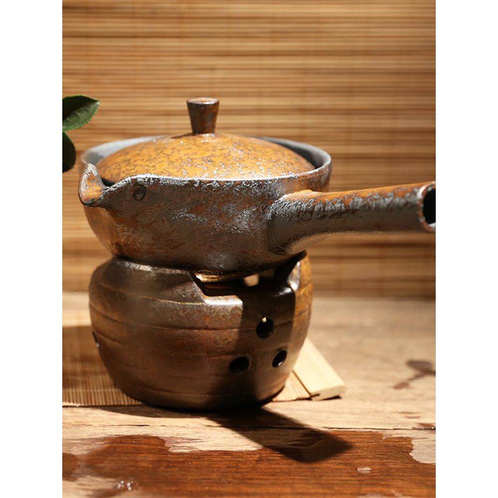 出口日本 原生态纯手工茶壶套装陶瓷宜兴粗陶功夫煮炉茶具特价