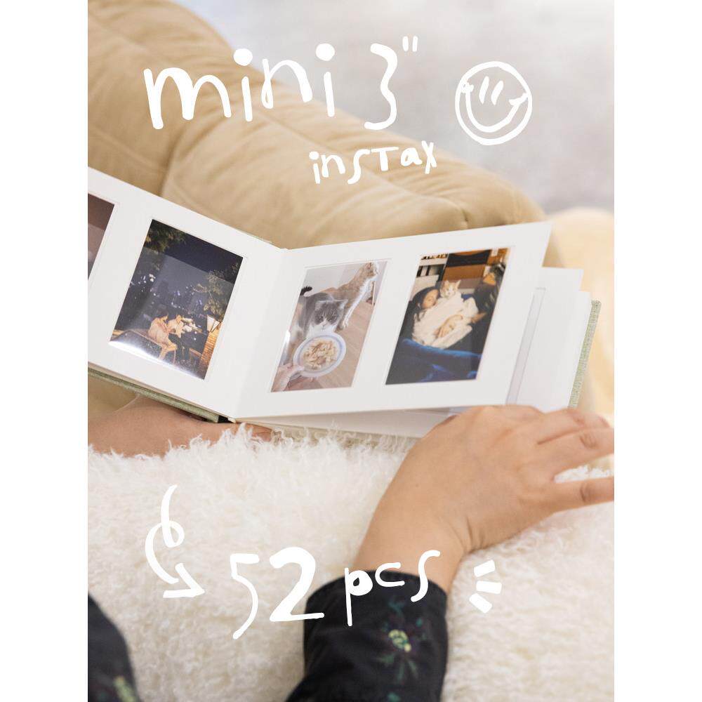 3寸mini拍立得相册婚礼签到礼物纪念册影集papertravel书画纸礼