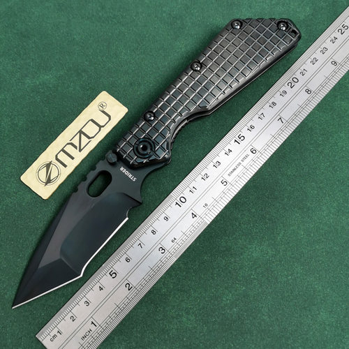 M390粉末钢折刀DLC高硬度锋利野外露营折叠户外口袋收藏水果刀具