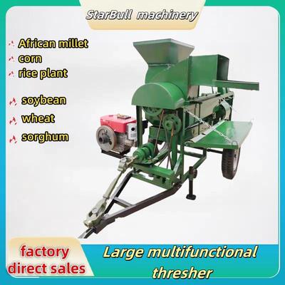 大型多功能玉米水稻小麦大豆threshing machine稻麦脱粒机Africa