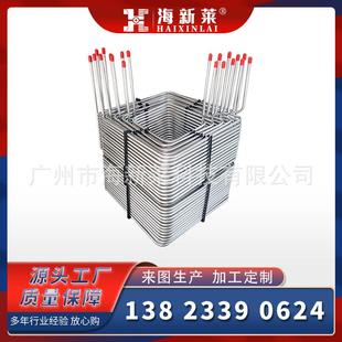 客定10路8路方形扎啤机冷却酒管10头水冷啤酒墙冷却盘管304不锈钢