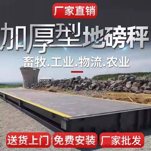 100吨地磅工业衡器大型地磅称10t50t80t100t120t200t厂家直销地磅