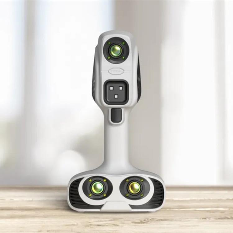 工业手持三维扫描仪模具汽车脚垫检测三维建模逆向3D扫描仪