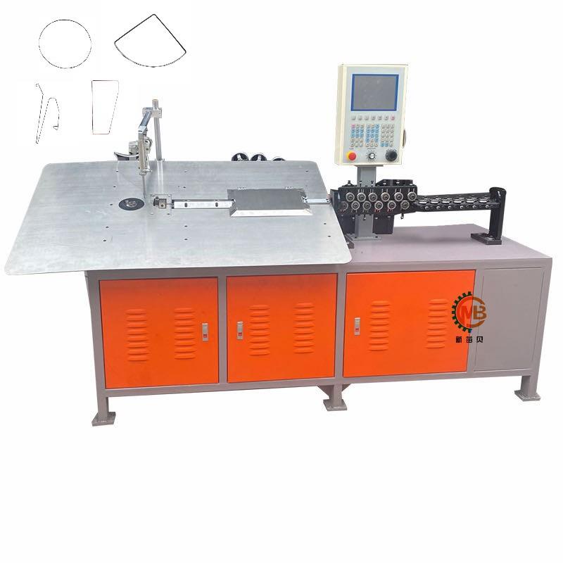 铁线折弯机全自动设备五金工艺加工弯线机平面线材成型机2D折弯机