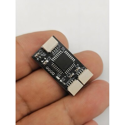 奋斗无人机光纤双模分集转换模块双路接收CRSF(ELRS)/SBUS转CRSFA