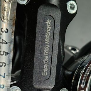 奔达黑旗500改装件 手把压码 车把配件铝合金材质A